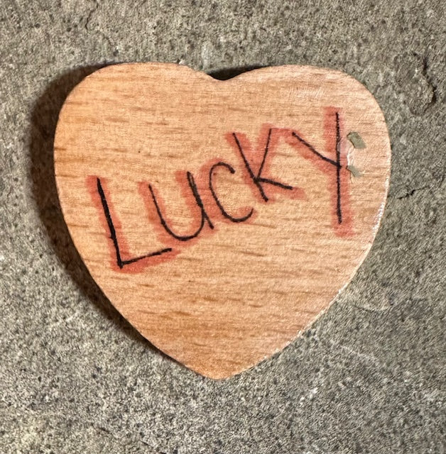 Real Four-Leaf Clover Wooden Lucky Charm - Get Lucky!